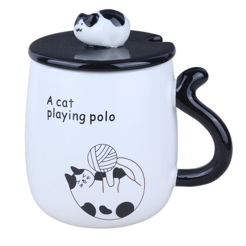 ماگ سرامیکی گربه درب دار کد 03801030