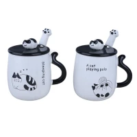 ماگ سرامیکی گربه درب دار کد 03801030