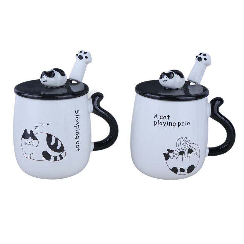 ماگ سرامیکی گربه درب دار کد 03801030