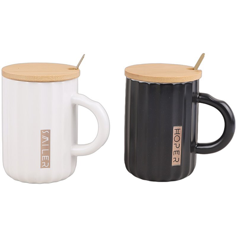 ماگ سرامیکی درب چوبی کد 03801026