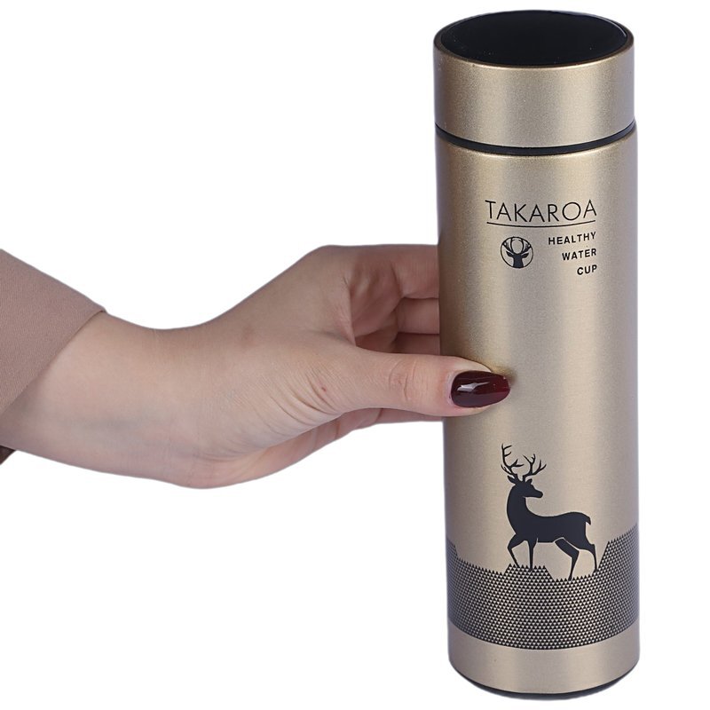 فلاسک هوشمند 500ml طرح گوزن