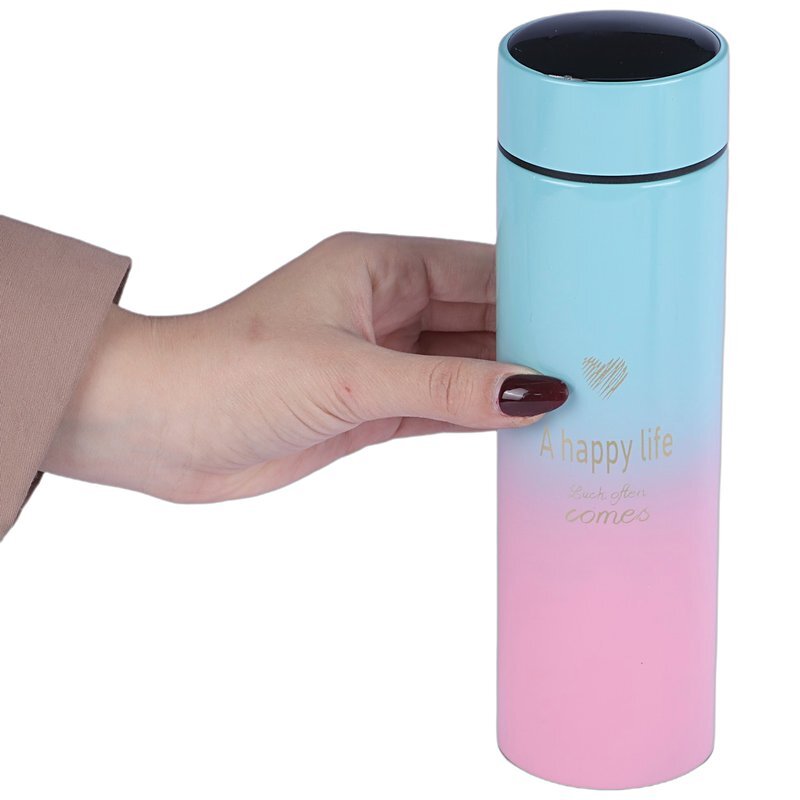 فلاسک هوشمند 500ml طرح لاو