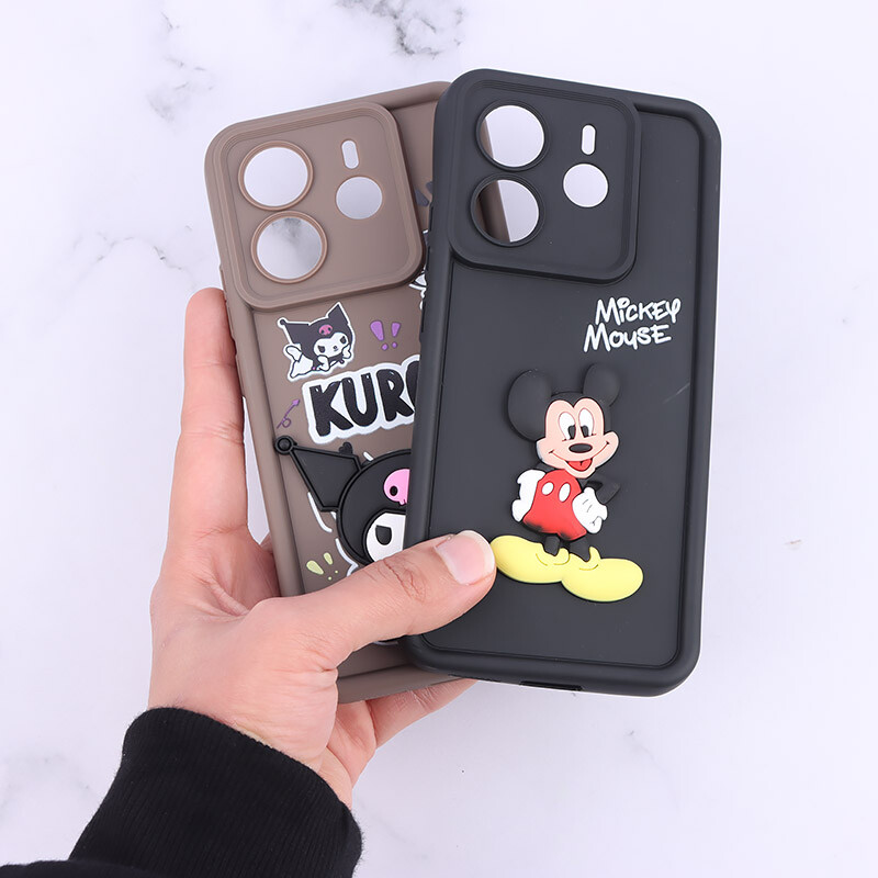 قاب سولید طرح شخصیت کارتونی برجسته