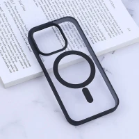 قاب PC مگ سیف آیفون iPhone 15 Pro دور رنگی