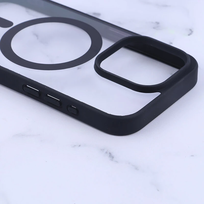 قاب PC مگ سیف آیفون iPhone 15 Pro دور رنگی
