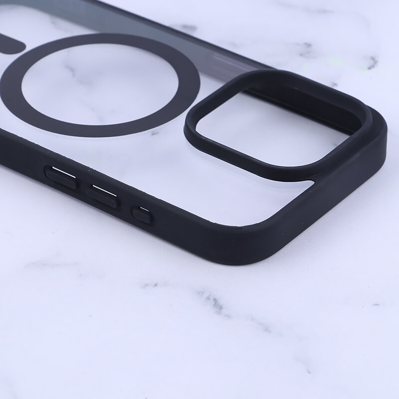 قاب PC مگ سیف آیفون iPhone 15 Pro دور رنگی