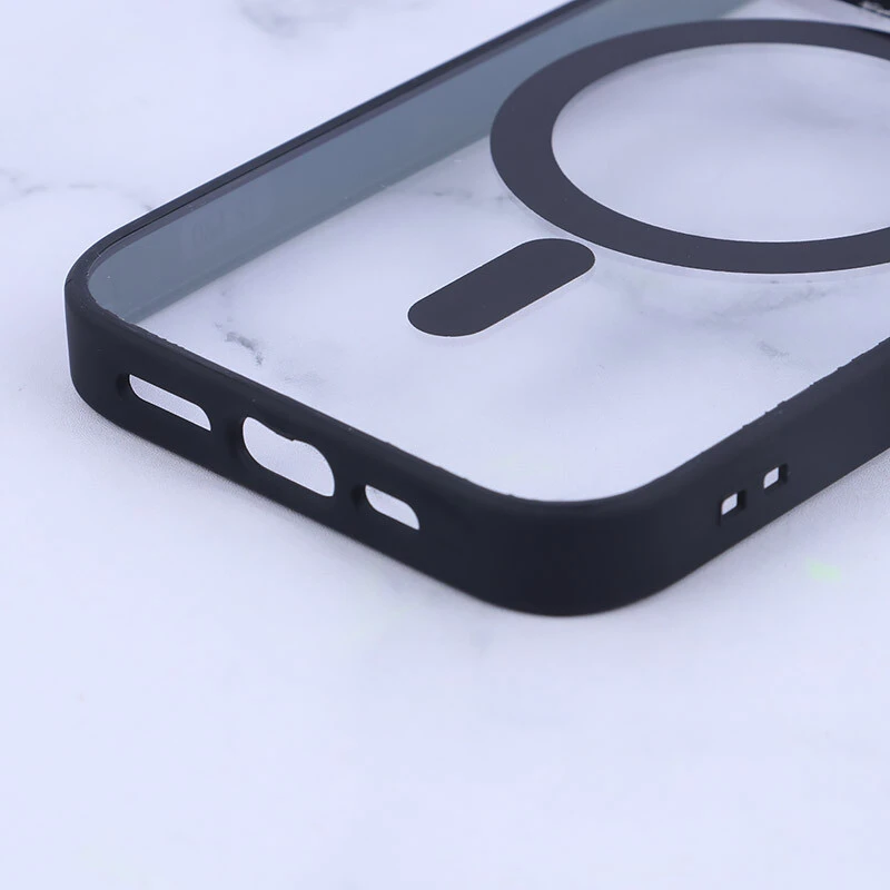 قاب PC مگ سیف آیفون iPhone 15 Pro دور رنگی