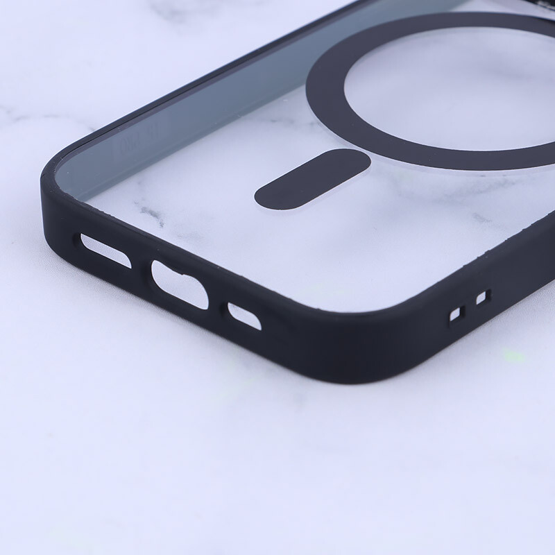 قاب PC مگ سیف آیفون iPhone 15 Pro دور رنگی