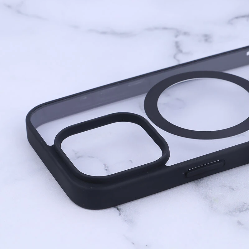 قاب PC مگ سیف آیفون iPhone 15 Pro دور رنگی