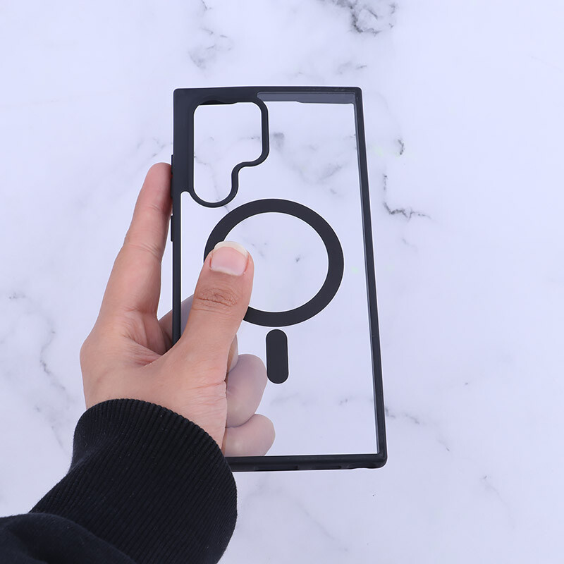 قاب PC مگ سیف سامسونگ Galaxy S22 Ultra دور رنگی