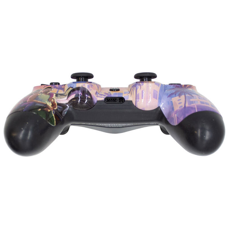 دسته بازی بی سیم SONY PlayStation 4 DualShock 4 High Copy طرح GTA VI کد 3