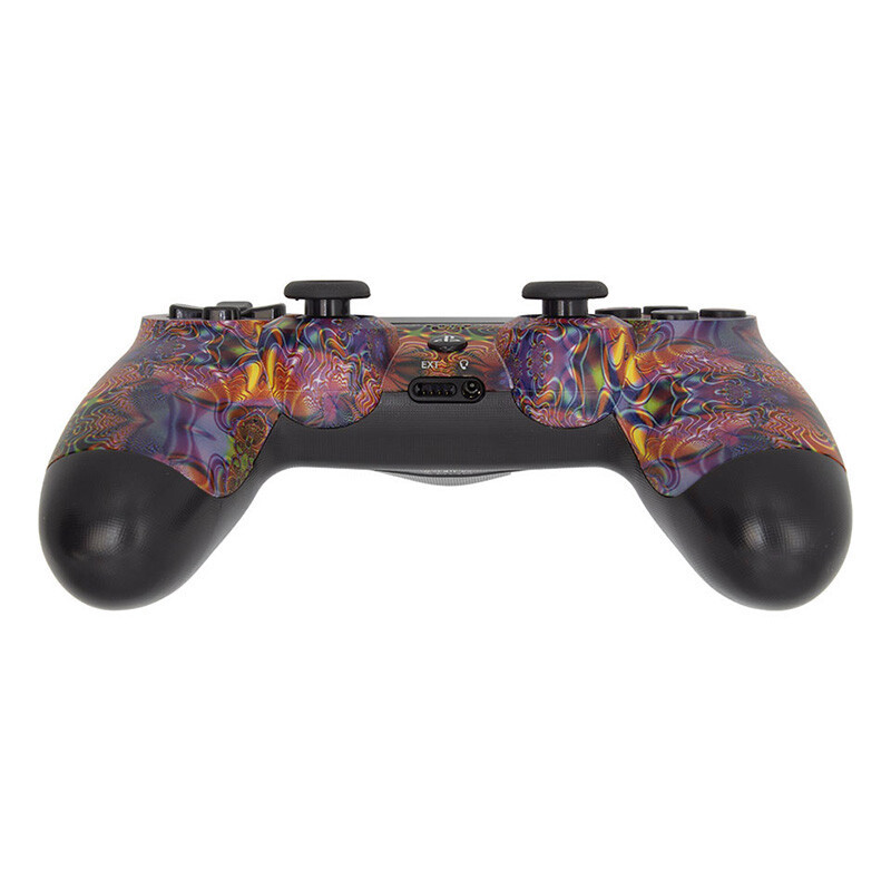 دسته بازی بی سیم SONY PlayStation 4 DualShock 4 High Copy طرح فانتزی آبرنگی