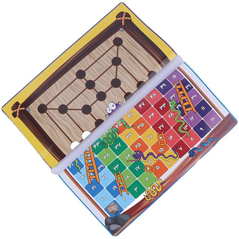 بازی فکری دوز و منچ و مارپله بازی در بازی بازی برد No.99230