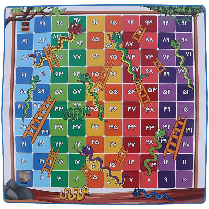 بازی فکری دوز و منچ و مارپله بازی در بازی بازی برد No.99230