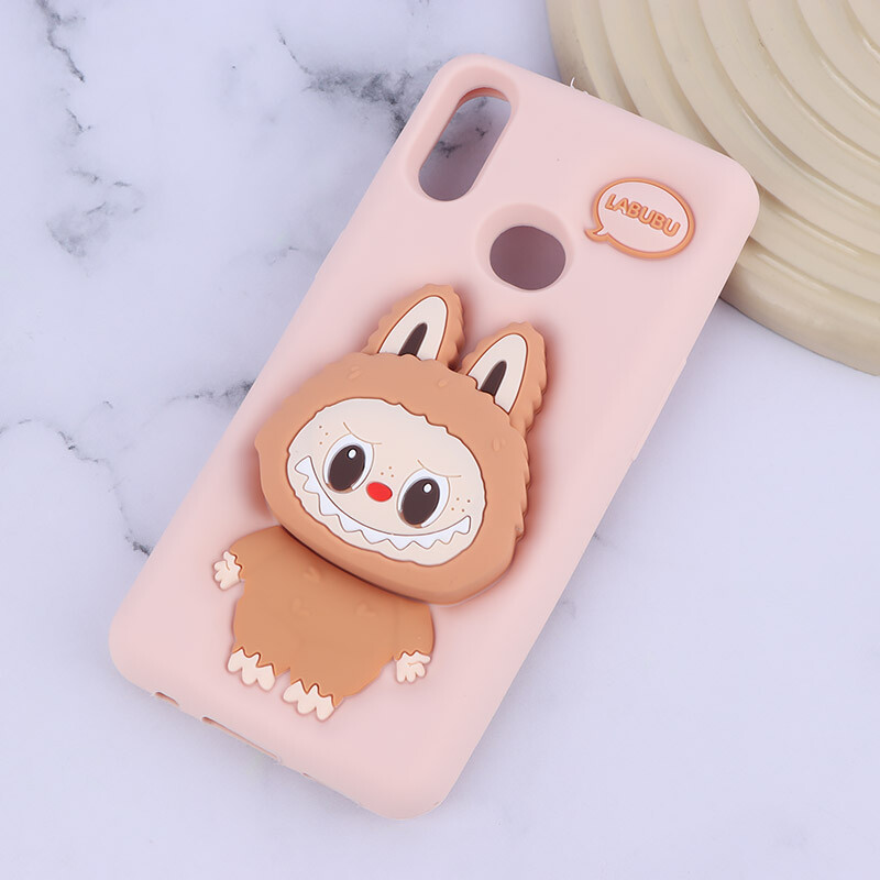 قاب سیلیکونی سامسونگ Galaxy A10s پاپ سوکت دار طرح Labubu