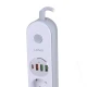 چند راهی 4 خانه الدینیو SE1 با کابل 2 متری + شارژر USB و Type-C