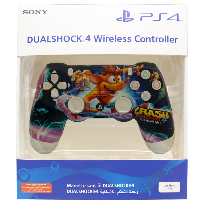 دسته بازی بی سیم SONY PlayStation 4 DualShock 4 High Copy طرح Crash کد 5