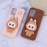 قاب سیلیکونی سامسونگ Galaxy A23 4G / A23 5G پاپ سوکت دار طرح Labubu