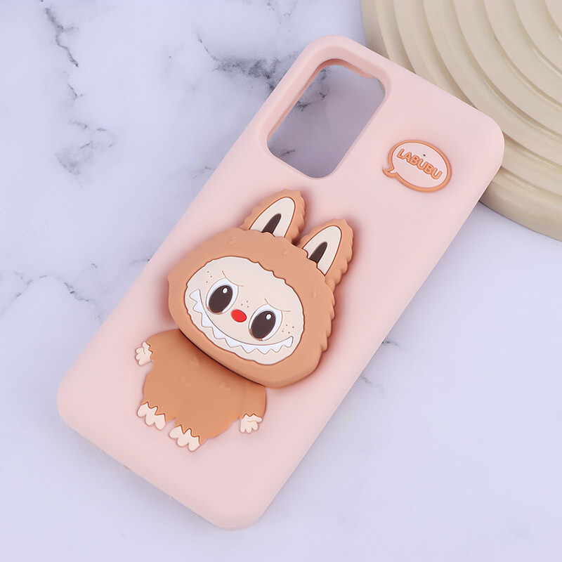 قاب سیلیکونی سامسونگ Galaxy A23 4G / A23 5G پاپ سوکت دار طرح Labubu