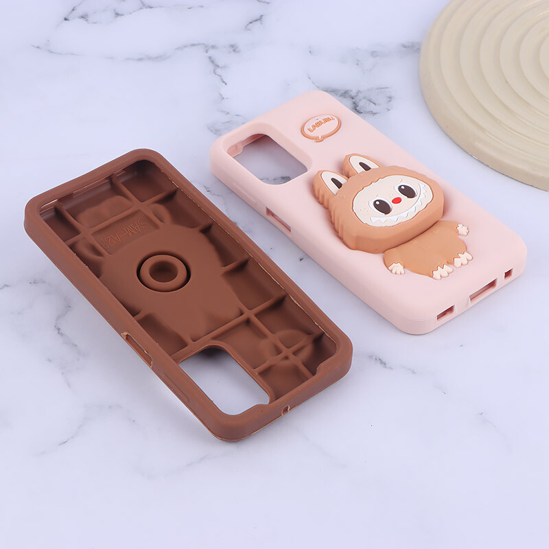قاب سیلیکونی سامسونگ Galaxy A23 4G / A23 5G پاپ سوکت دار طرح Labubu