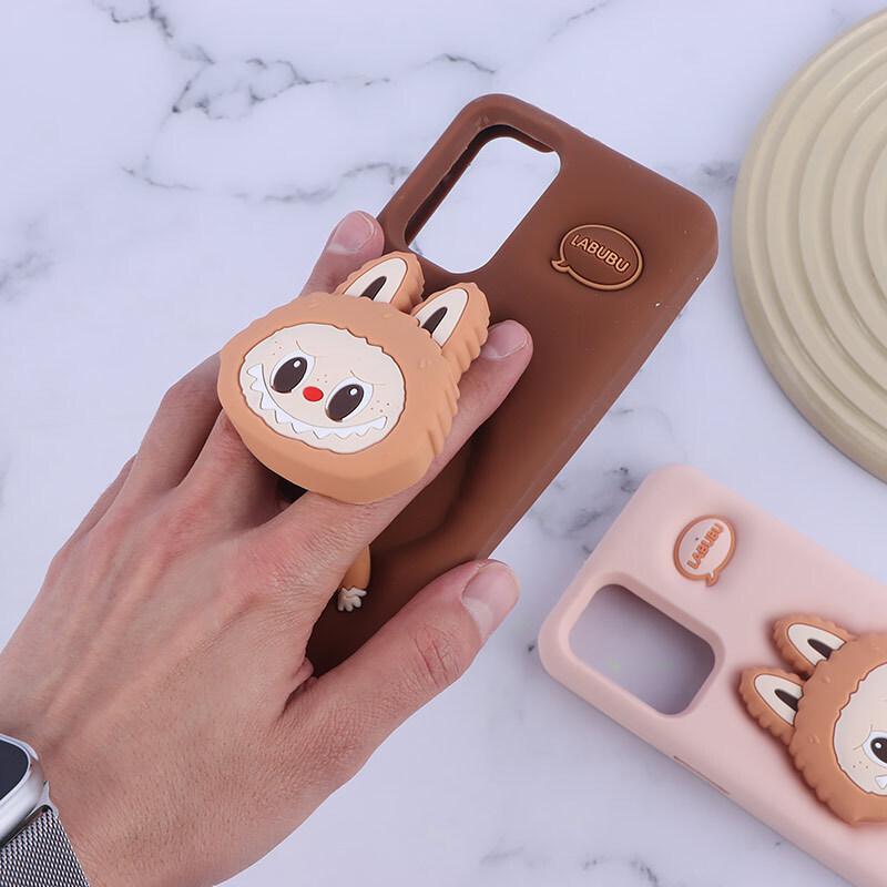 قاب سیلیکونی سامسونگ Galaxy A23 4G / A23 5G پاپ سوکت دار طرح Labubu