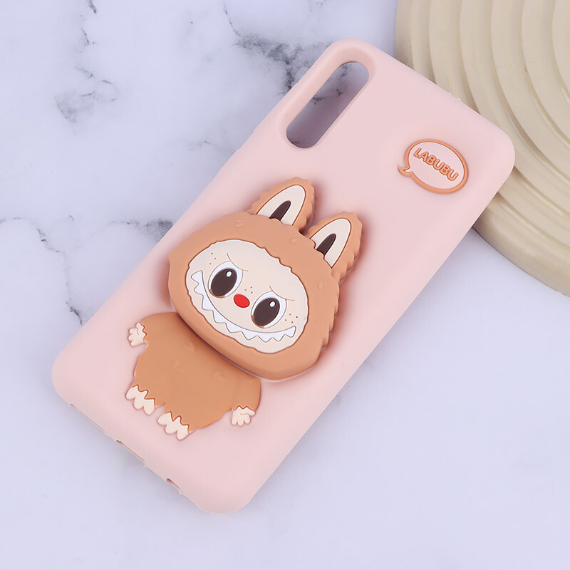 قاب سیلیکونی سامسونگ Galaxy A30s / A50 / A50s پاپ سوکت دار طرح Labubu