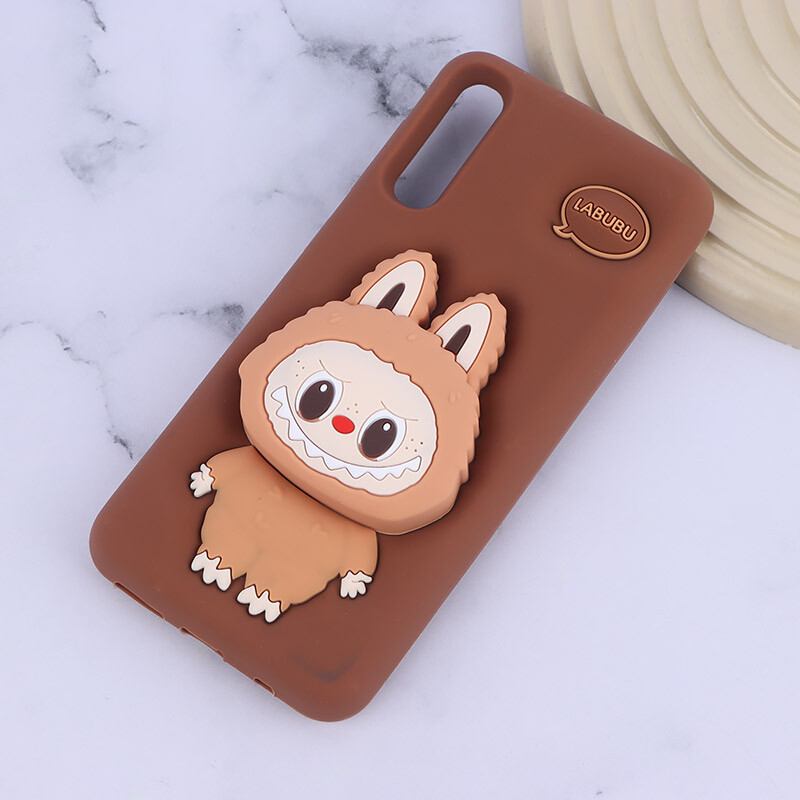 قاب سیلیکونی سامسونگ Galaxy A30s / A50 / A50s پاپ سوکت دار طرح Labubu