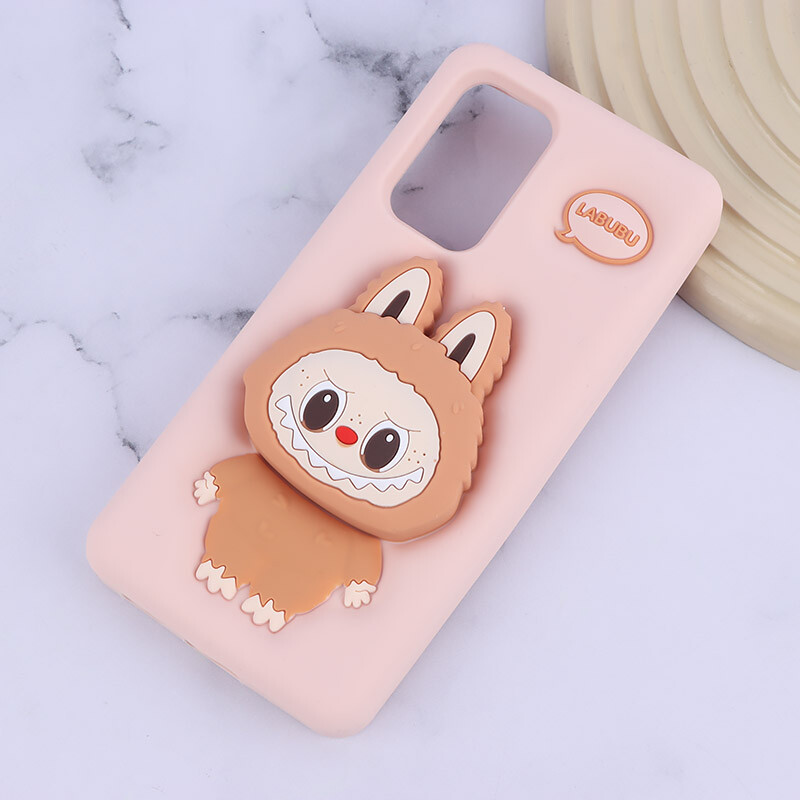 قاب سیلیکونی سامسونگ Galaxy A53 5G پاپ سوکت دار طرح Labubu