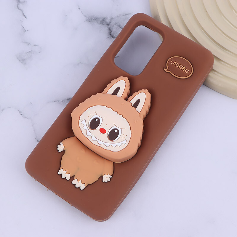 قاب سیلیکونی سامسونگ Galaxy A53 5G پاپ سوکت دار طرح Labubu