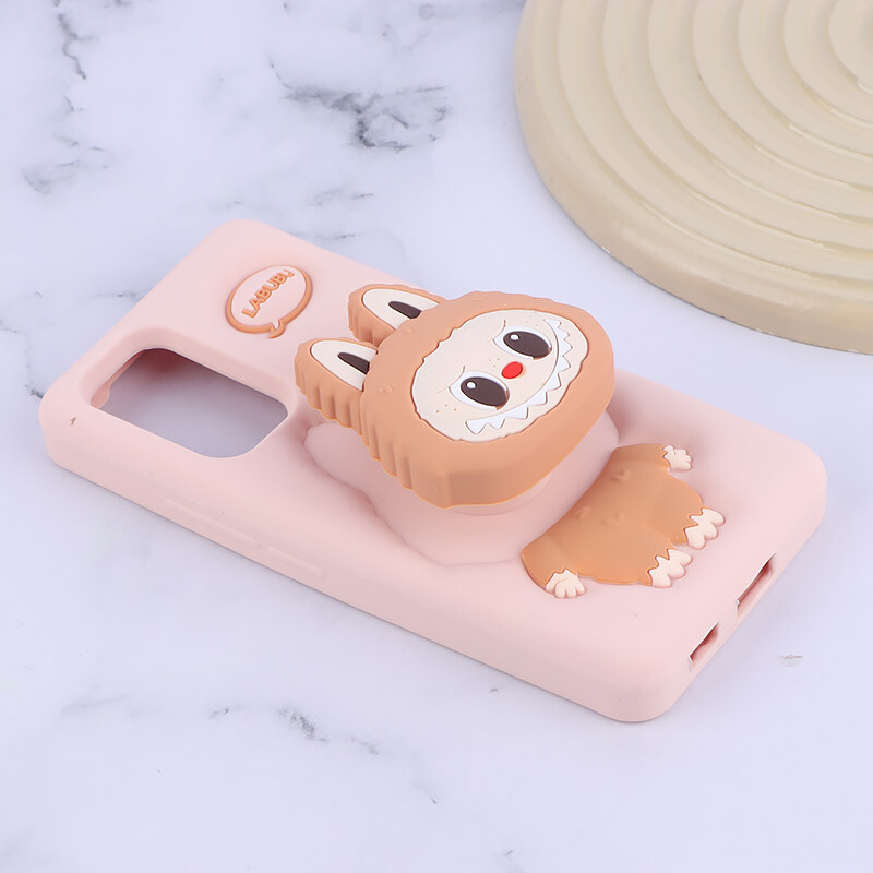 قاب سیلیکونی سامسونگ Galaxy A53 5G پاپ سوکت دار طرح Labubu