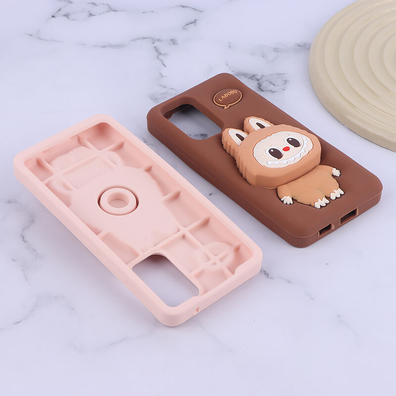 قاب سیلیکونی سامسونگ Galaxy A53 5G پاپ سوکت دار طرح Labubu