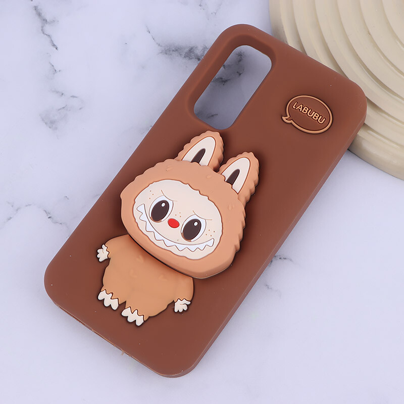 قاب سیلیکونی سامسونگ Galaxy A54 پاپ سوکت دار طرح Labubu