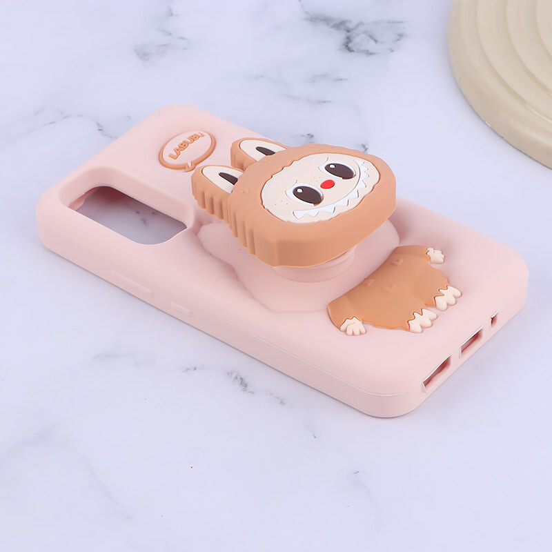 قاب سیلیکونی سامسونگ Galaxy A54 پاپ سوکت دار طرح Labubu