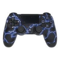 دسته بازی بی سیم SONY PlayStation 4 DualShock 4 High Copy طرح فانتزی رنگی کد 5