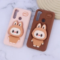 قاب سیلیکونی شیائومی Redmi Note 8 پاپ سوکت دار طرح Labubu