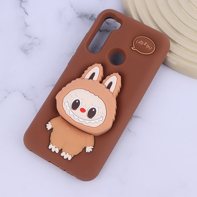 قاب سیلیکونی شیائومی Redmi Note 8 پاپ سوکت دار طرح Labubu