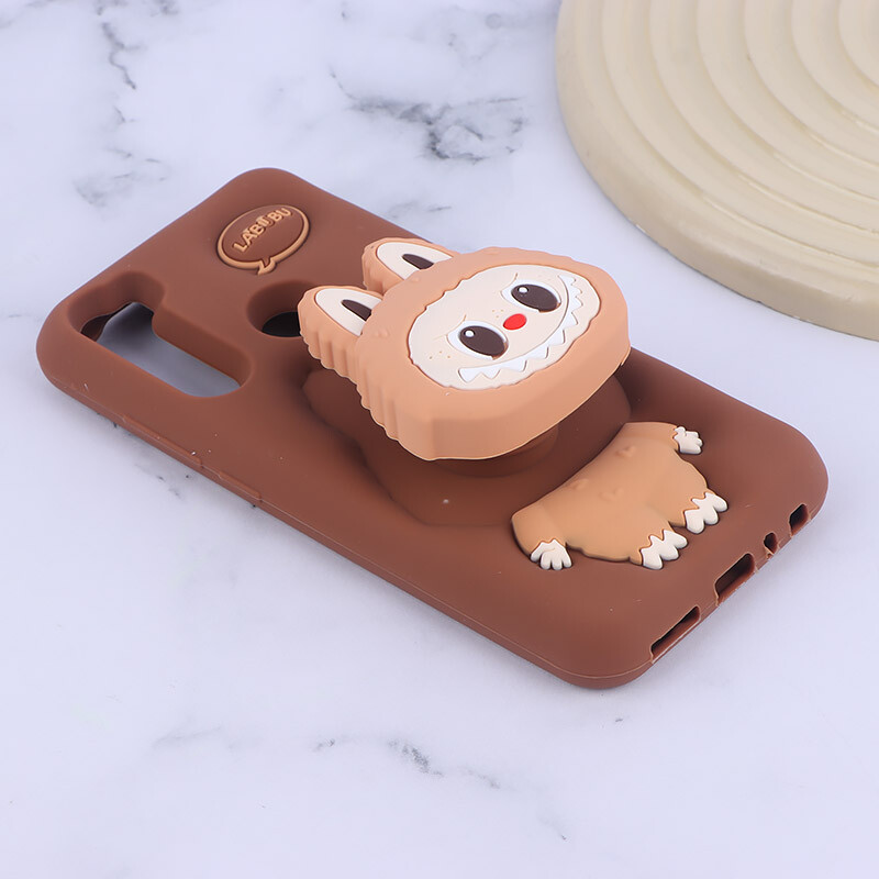 قاب سیلیکونی شیائومی Redmi Note 8 پاپ سوکت دار طرح Labubu