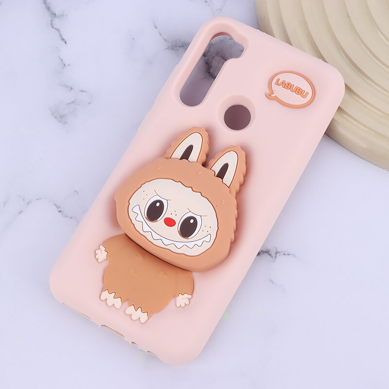 قاب سیلیکونی شیائومی Redmi Note 8 پاپ سوکت دار طرح Labubu