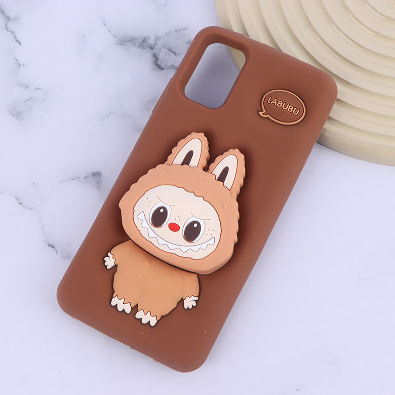 قاب سیلیکونی شیائومی Poco M3 پاپ سوکت دار طرح Labubu