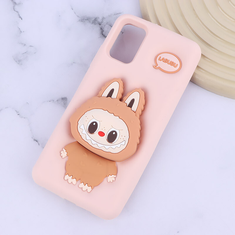 قاب سیلیکونی شیائومی Poco M3 پاپ سوکت دار طرح Labubu