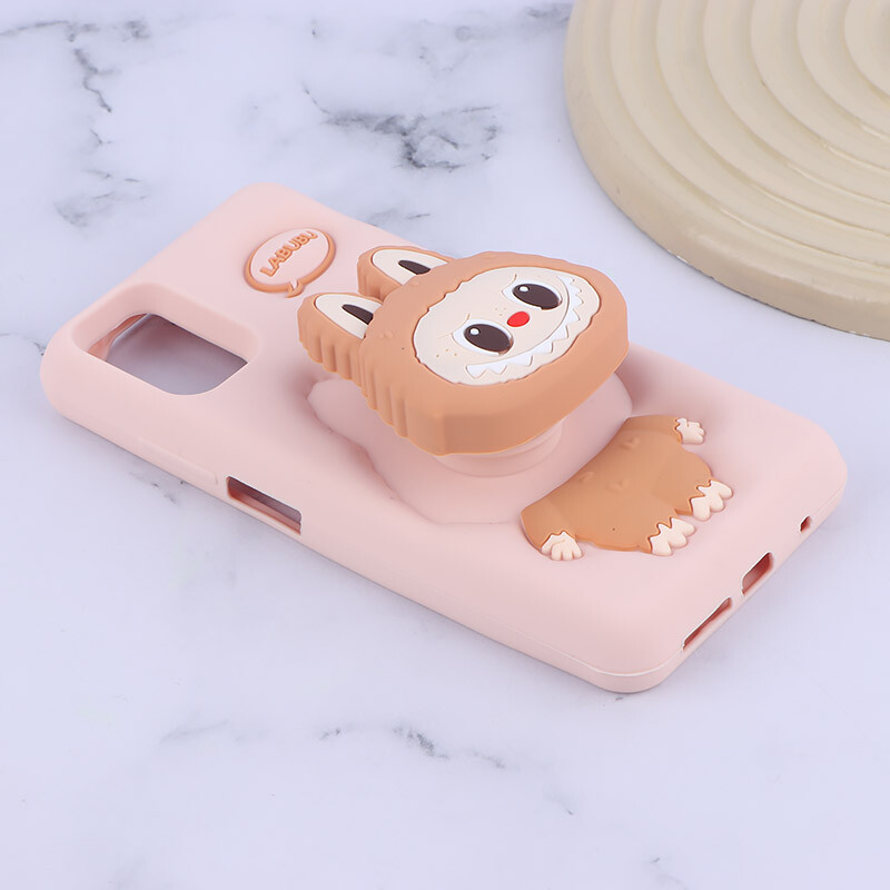 قاب سیلیکونی شیائومی Poco M3 پاپ سوکت دار طرح Labubu