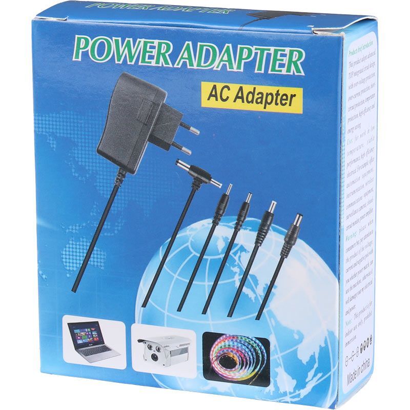 آداپتور مودم AC/DC 0910 9V 1A فیش درشت