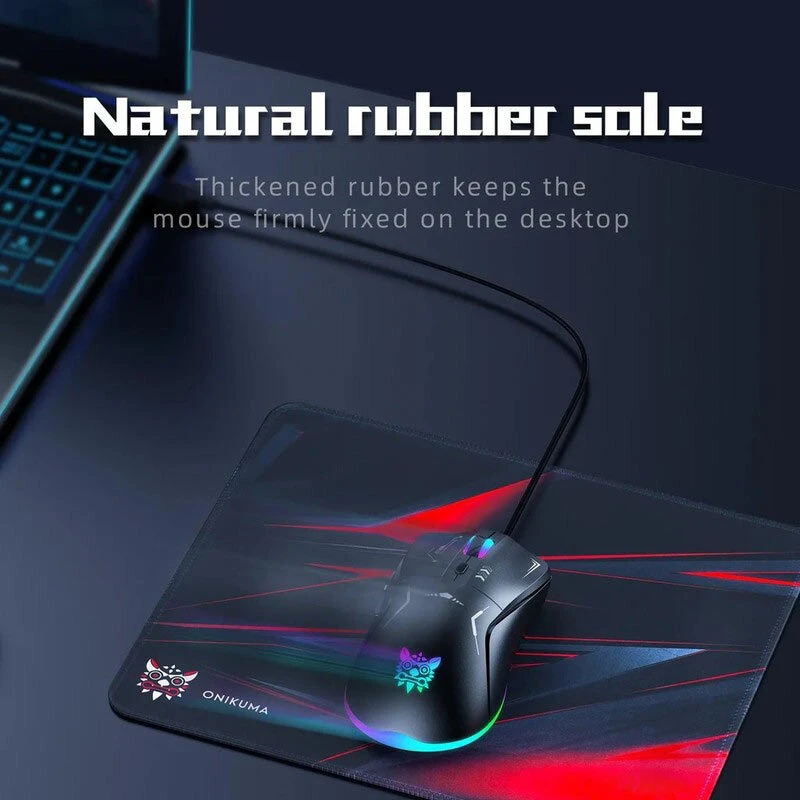 کیبورد و موس گیمینگ اونیکوما TZ5008 + هدست و پد موس