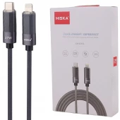 کابل تایپ سی به لایتنینگ فست شارژ 27 وات هیسکا LX-821CL طول 1 متر