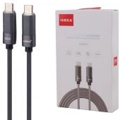 کابل دو سر تایپ سی فست شارژ 60 وات هیسکا LX-821CC طول 1 متر