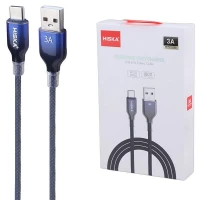 کابل تایپ سی فست شارژ 3 آمپر هیسکا LX-911AC طول 1 متر