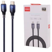 کابل تایپ سی به لایتنینگ فست شارژ 27 وات هیسکا LX-911CL طول 1 متر