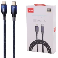 کابل تایپ سی به لایتنینگ فست شارژ 27 وات هیسکا LX-911CL طول 1 متر