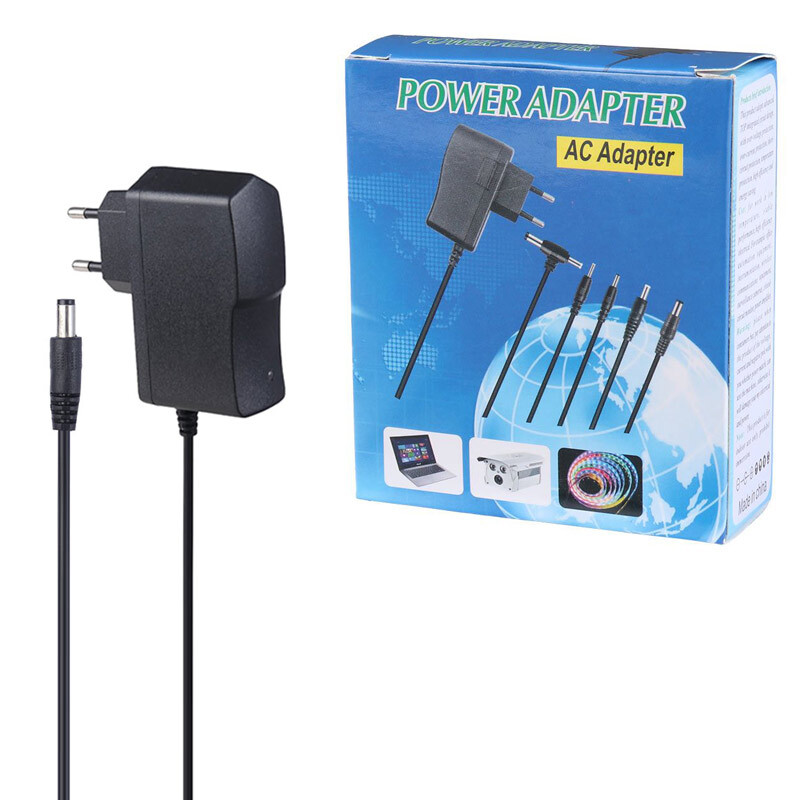 آداپتور مودم AC/DC 0910 9V 1A فیش درشت