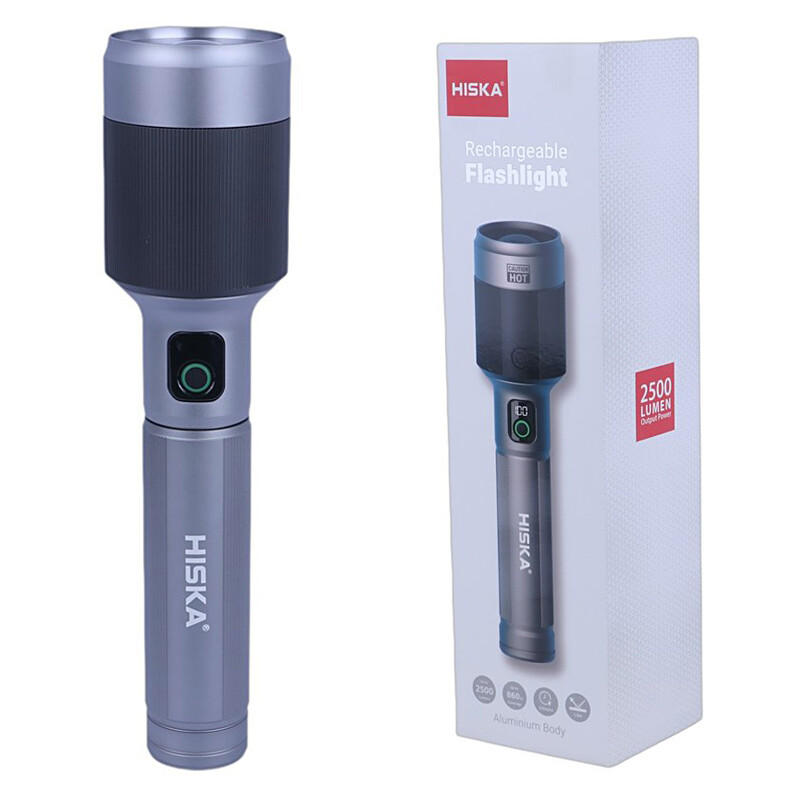 چراغ قوه شارژی Hiska HR-48